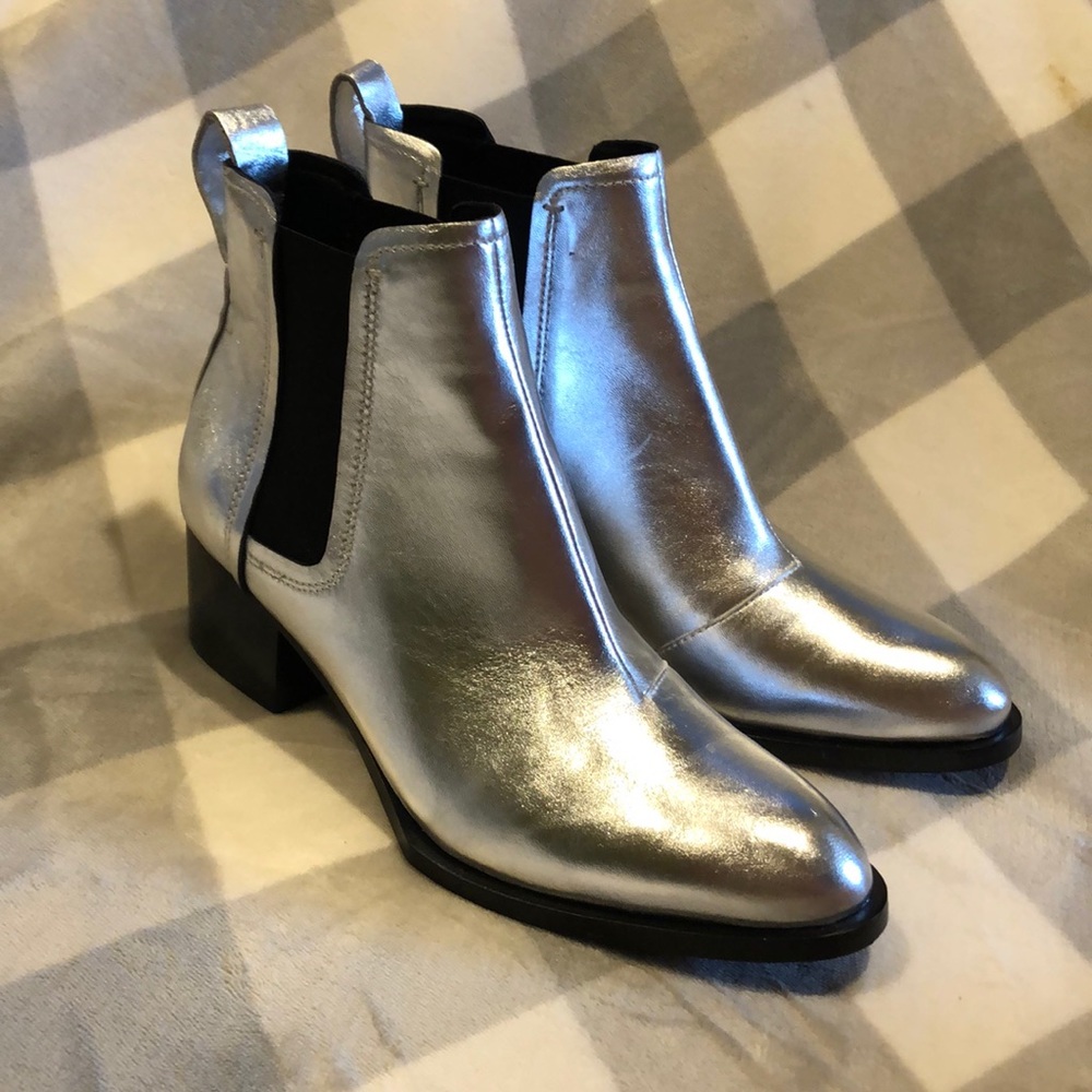 New! Rag & Bone Metallic Boot
